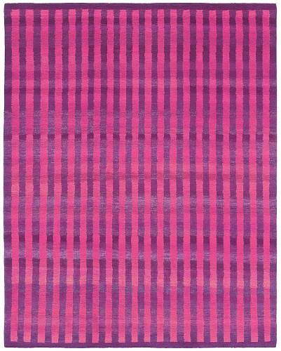 Tappeto Gama Vertical Stripes Rosa