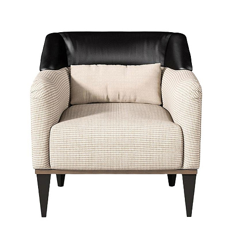 Poltrona Nero / Beige Occasional