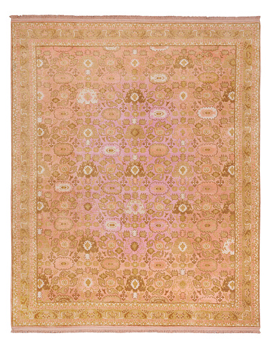 Tappeto Bidjar Marrone Rosa