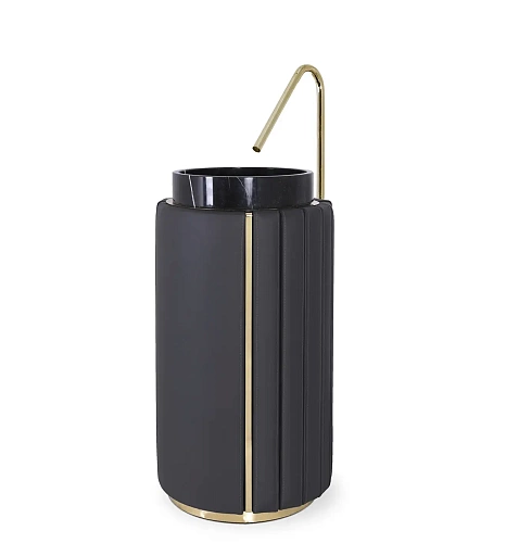 Lavabo A Colonna Imperial Black