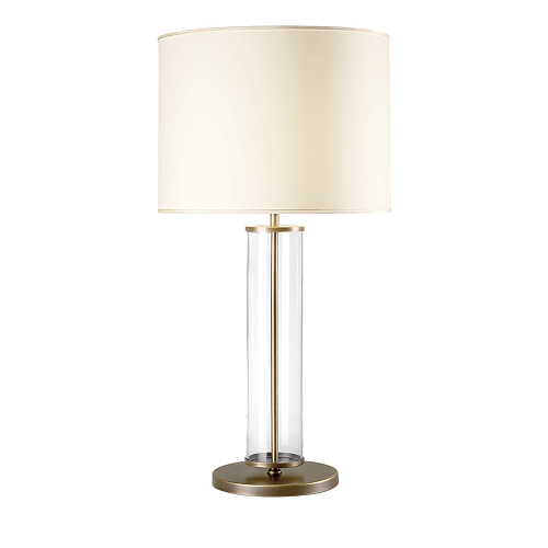 Lampada da Tavolo Elegante in Metallo Brunito
