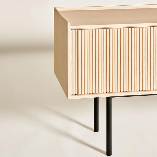 Credenza Alta 2 Ante Naturale Sipario