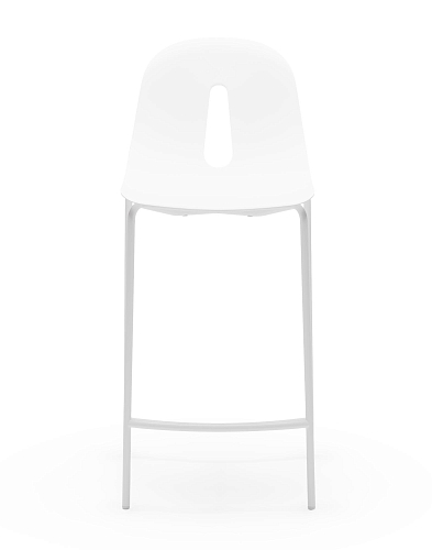 Sgabello da Bar Gotham SG-65 Bianco