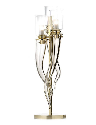 Lampada da Tavolo in Vetro di Murano Ambra