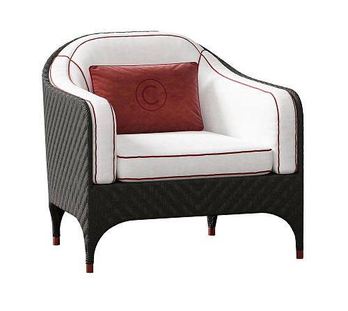 Poltrona Da Esterno Con Cuscini