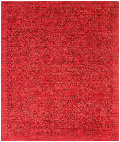 Tappeto Roma Bordo Rosso