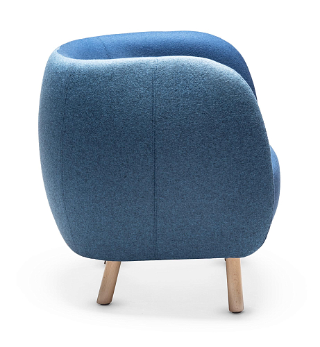 Poltrona Mousse P Blu