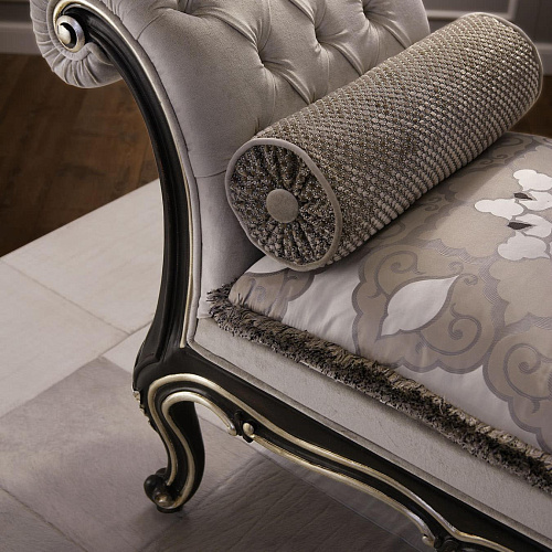 Chaise Longue Foglia Argento