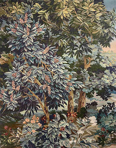 Arazzo Verde Fiammingo