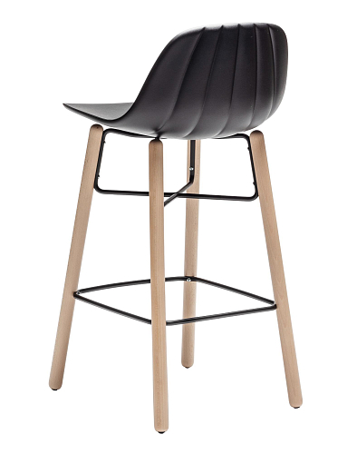 Sgabello da Bar Babah W SG-65 Nero