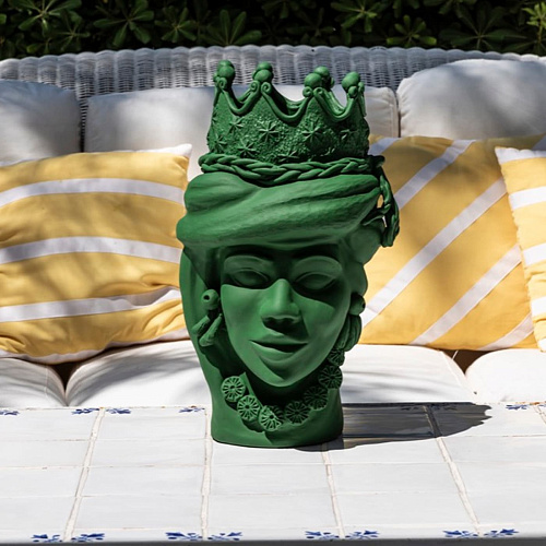 Testa di Moro Verde Scultura