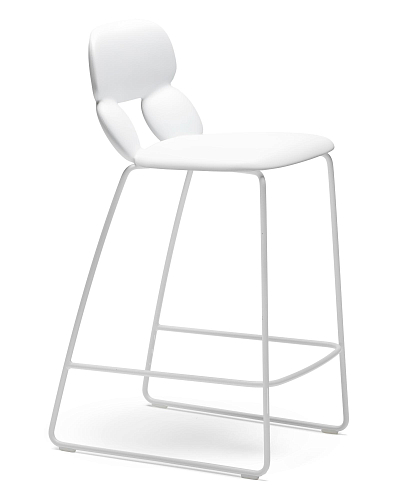 Sgabello da Bar Nube SL SG-65 Bianco