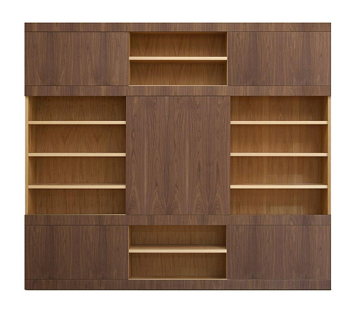 Libreria Maschera in Legno