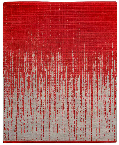 Tappeto Grid Vendetta Rosso