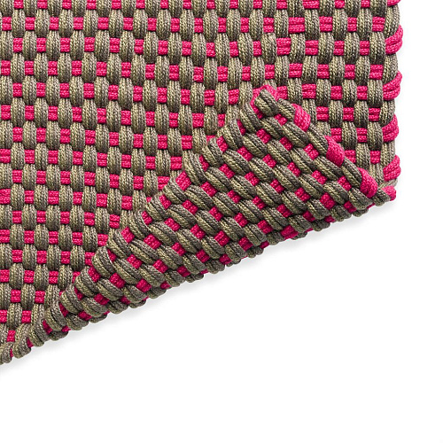 Tappeto Lace Tricolore Timo/Grigio/Rosa Per Esterni