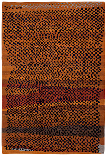 Tappeto Vintage Checkerboard
