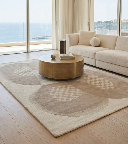 Tappeto Soft Orbits Taupe