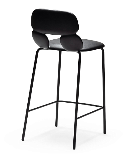 Sgabello da Bar Nube SG-65 Nero