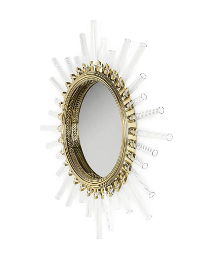 Specchio XL con Luce da Parete Regale