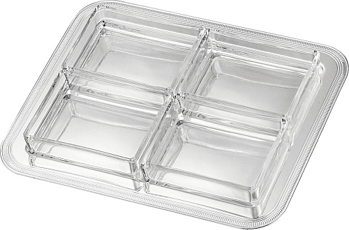 Set rettangolare per antipasti