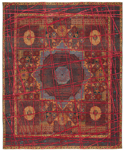 Tappeto Mamluk Columbus Wrapped Rosso