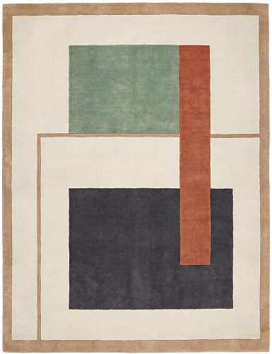 Tappeto Geometric Block Forest