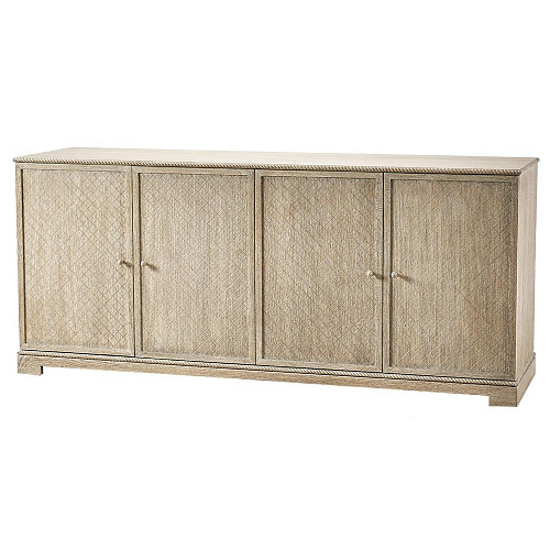 Credenza York Venetian White Oak