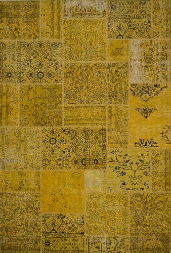 Tappeto Patchwork Giallo