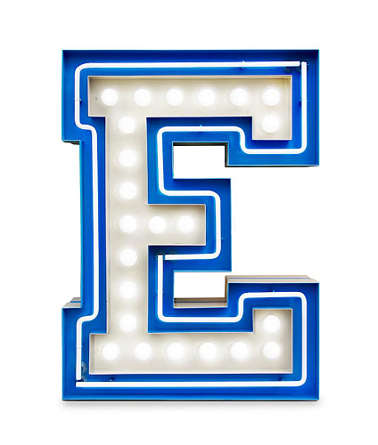 Lettera Luminosa Enchanting E