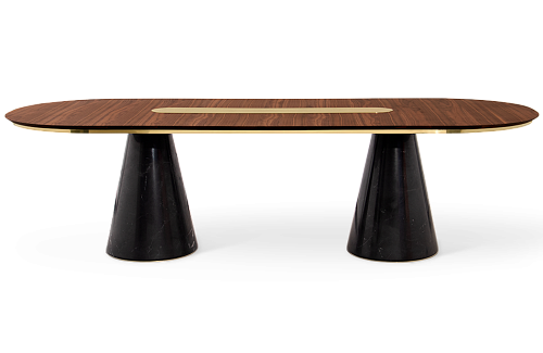 Tavolo da Pranzo Ovale Forge