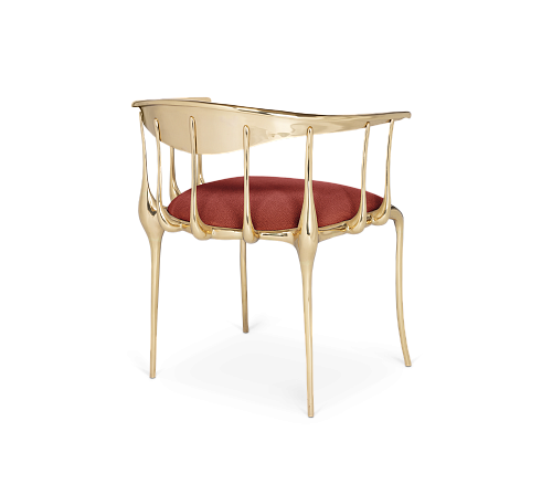 Sedia di Lusso Borgogna
