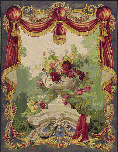 Arazzo Drappeggio Fiorito