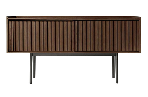 Credenza Alta 2 Ante Marrone Sipario