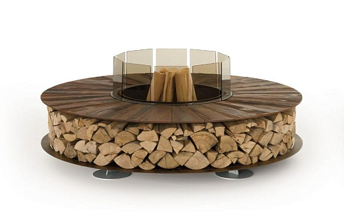 Braciere Zero Materico Corten