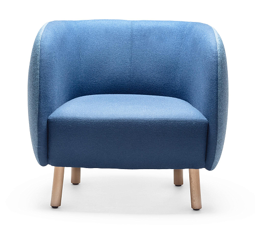 Poltrona Mousse P Blu