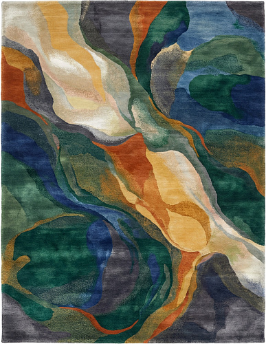 Tappeto Jade Current