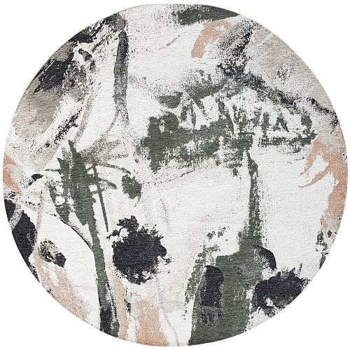 Tappeto Rotondo Indian Rice 9393