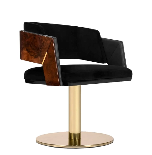 Sedia da Pranzo Girevole Crown