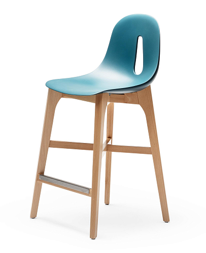Sgabello da Bar Gotham W SG-65 Blu