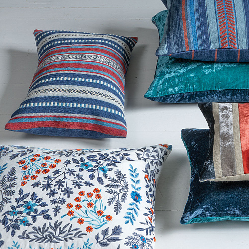 Cuscino Somerley Indigo 60 × 60