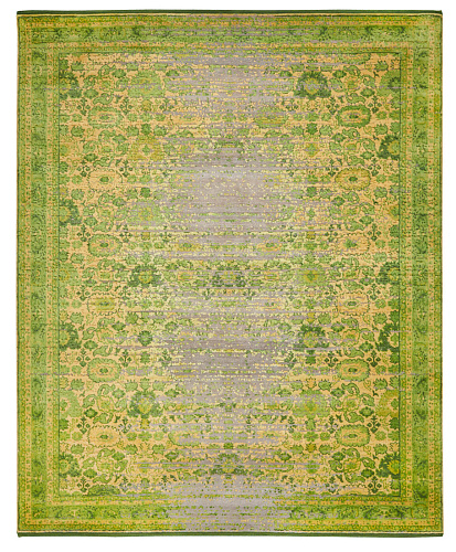 Tappeto Bidjar Stomped Reverse Verde