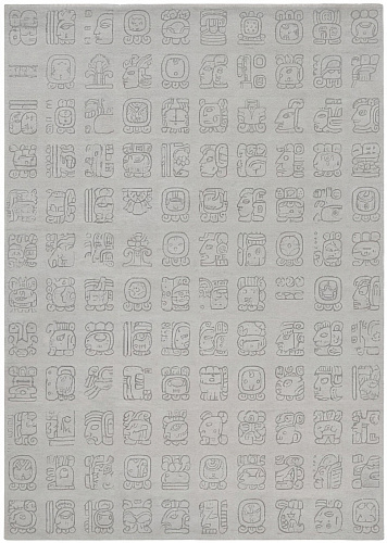 Tappeto Symbol Grid Grey