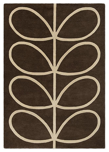 Giant Linear Stem Walnut Tappeto