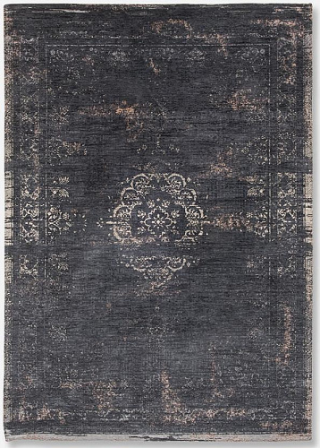 Tappeto Stile Vintage Nero Minerale 8263
