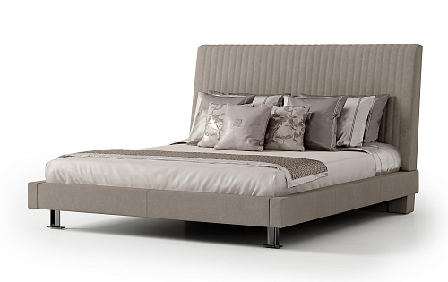 Letto Testiera Pelle