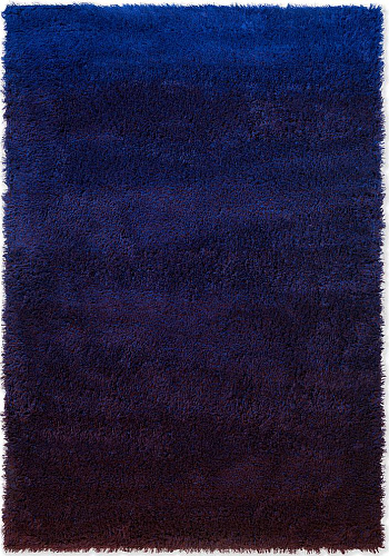 Tappeto Shade High Blu Elettrico/Melanzana