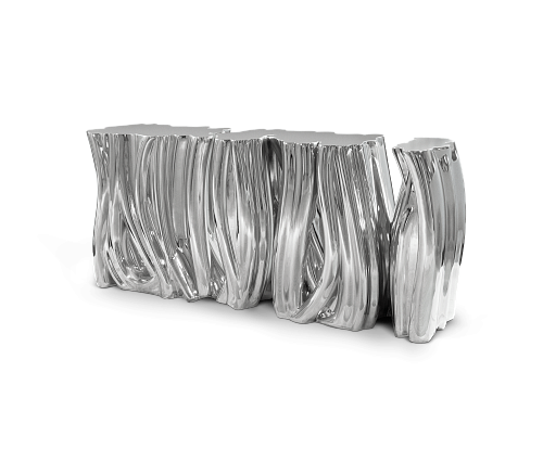 Credenza Premium Argento Monochrome