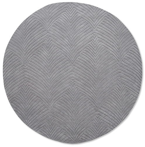 Tappeto Rotondo Folia Cool Grey