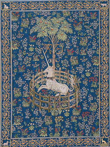 Arazzo Unicorno Prigioniero