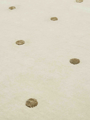 Tappeto Punti Beige